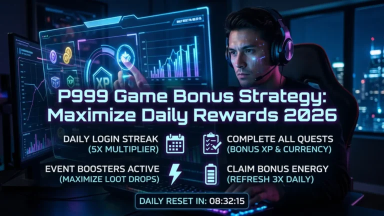P999 Game Bonus Strategy: Maximize Daily Rewards 2026